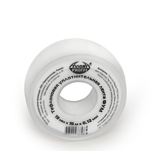 Лента  ФУМ тефлоновая 19мм*0,12мм 15м