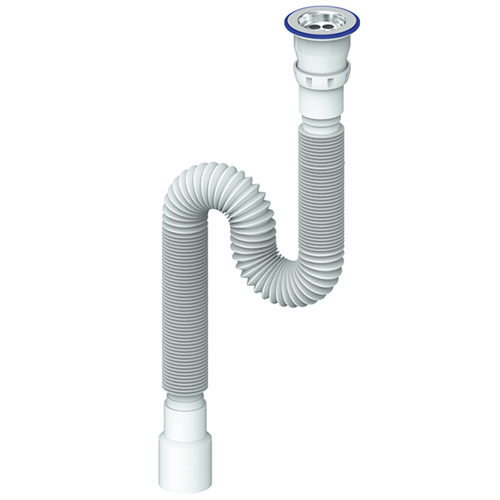 Гофросифон 1 1/2 40/50 D150 (1500мм)