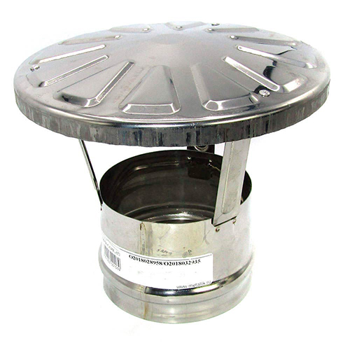 Зонт нерж 160*160 Нз 0,5мм д/дымохода