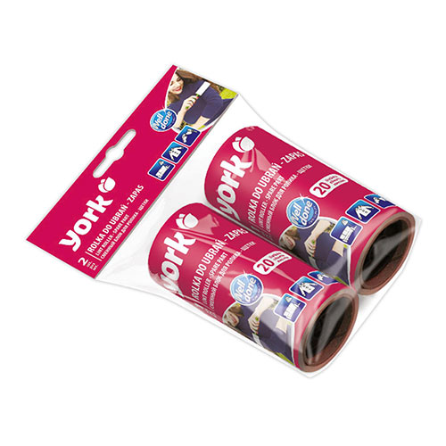 Сменный блок для ролика-щетки 2шт YORK