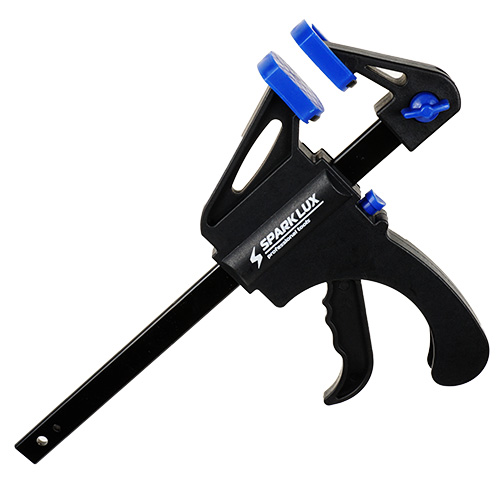 Струбцина F-образная 150мм быстрораз. пластм.