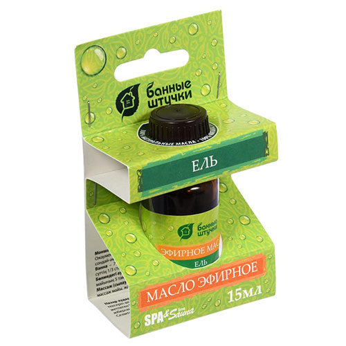 Масло эфирное Банные штучки Ель 15мл