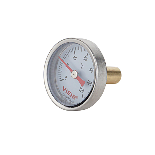 Термометр биметалл с погруж.гильзой VIEIR YL19