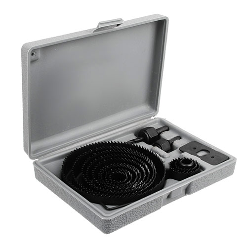 Набор пил кольцевых (19-127мм), 17пр ЕРМАК