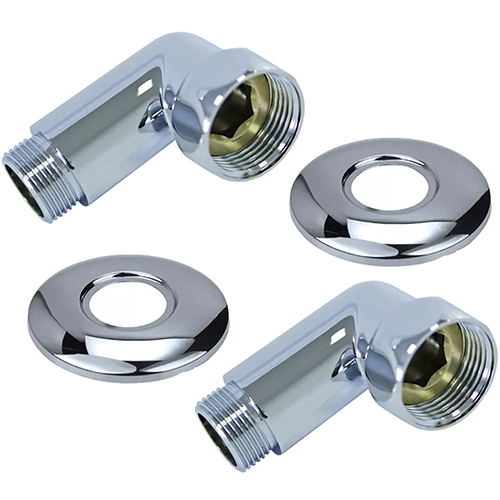 Соединение угловое 1" 3/4 г/ш (хром)