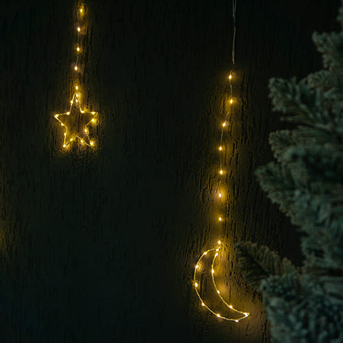 Гирлянда Бахрома уличная 25м*0,6м LED Теплый белый