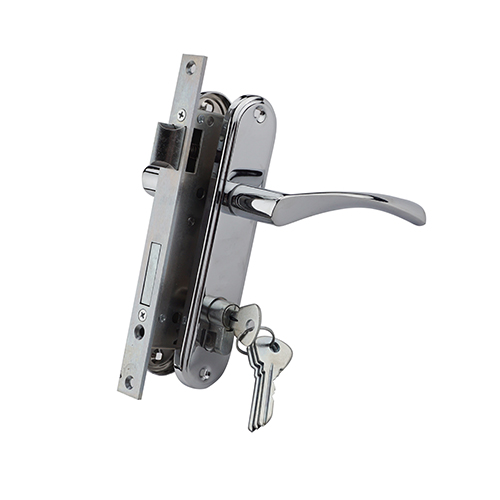 Замок врезной 3В 4-3(14).60.85.08 Булат хром,без ц/м,б/руч