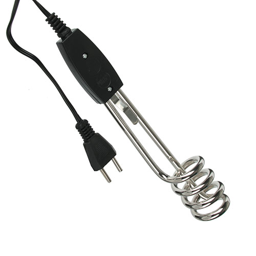 Кипятильник 1000Вт 220В шнур 75см погружн.часть 17 см