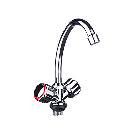 Смеситель кухня VDP01 ABS, пластик, хром (для холодной воды)