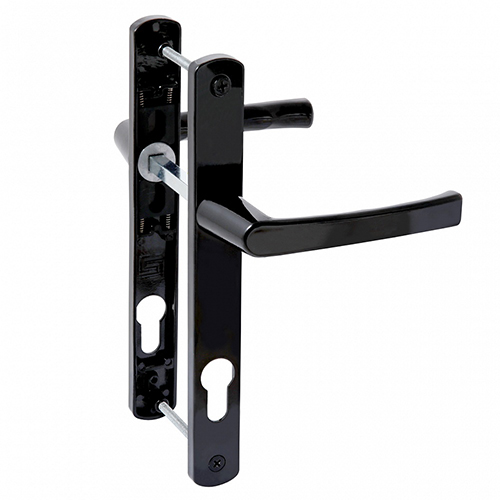 Ручка дверная Булат комплект РФ 85.25.01.9005 УРАЛ-М черный