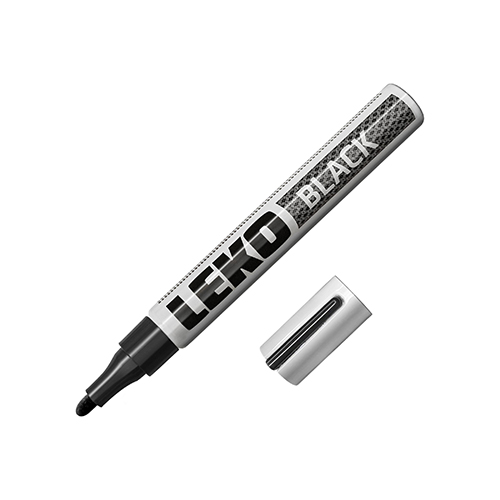 Маркер перман.Leko черный 011804