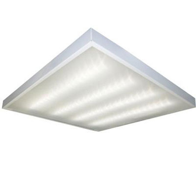 Светильник панель светодиодный 36Вт армстронг LPU-eco PRIZMA 160-260В 6500К 3000Лм 595х595х19мм