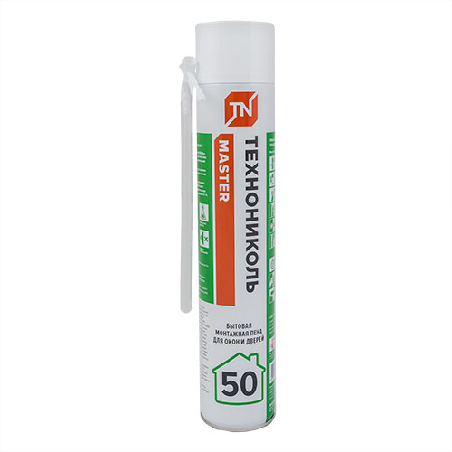 Пена монтажная бытовая ТЕХНОНИКОЛЬ MASTER 640г 50