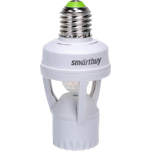Датчик движения инфракрасный Smartbuy E27 60Вт до6м IP20