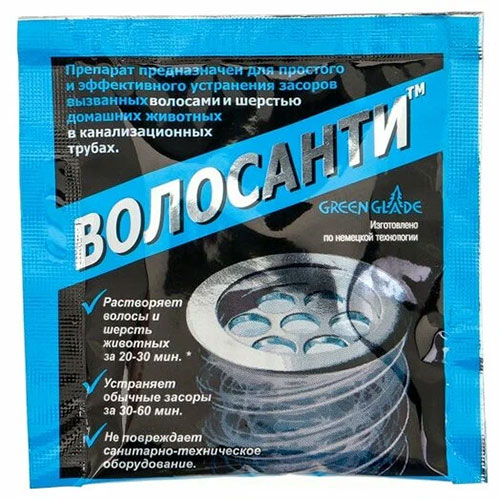 Средство от засоров Волосанти 35г