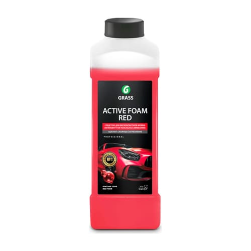 Шампунь для бесконтактной мойки Grass Active Foam Red 1л