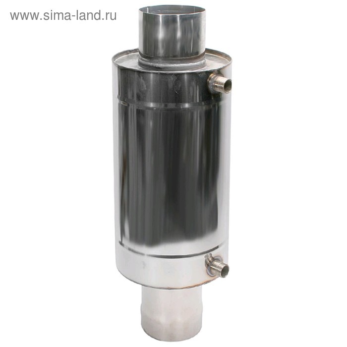 Теплообменник Феррум Комфорт самоварного типа, 7л, нерж.(AISI 201/1,0 мм), ф115 мм, L=0,5м, круглый