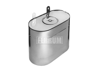 Бак Феррум Комфорт самоварного типа 60 л нержавеющий (AISI 201/1,0 мм) ф115 мм эллипс