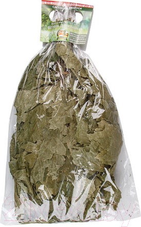 Веник "Барский" из канадского дуба в упаковке, Бацькина баня