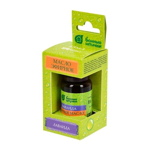 Масло эфирное Лаванда 15мл  БАННЫЕ ШТУЧКИ