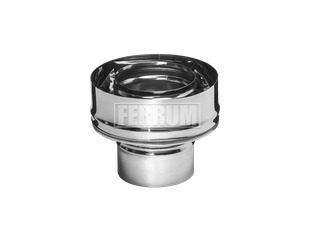 Переход Феррум на сэндвич нержавеющий (430/0,8) ф 115/200 по воде