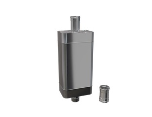 Бак-труба 70л 115-0,8мм овальный