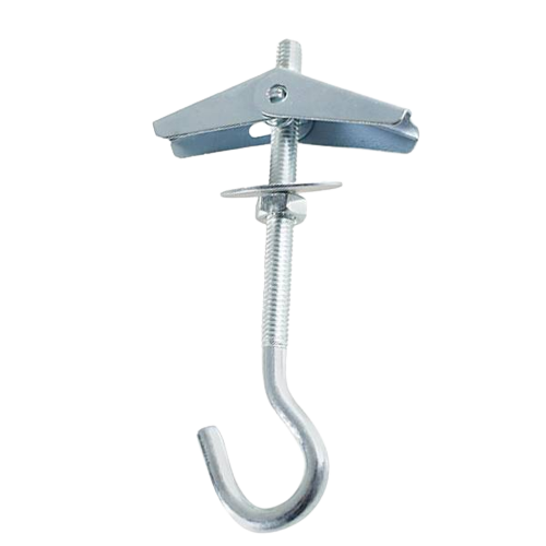 Складной пружинный дюбель с крючком М4*75