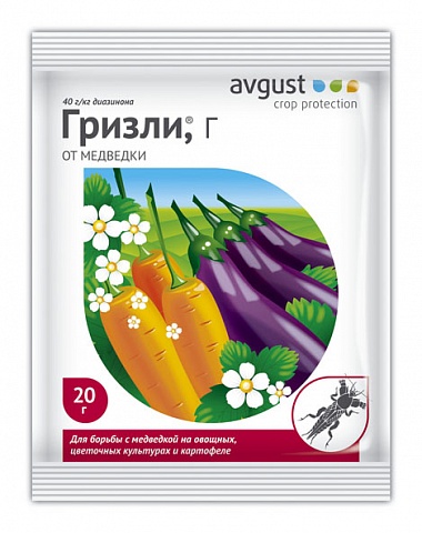 Гризли Август 20гр/250