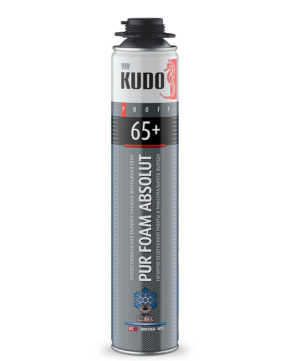 Пена монтажная KUDO PROFF 65 зимняя (1000мл)