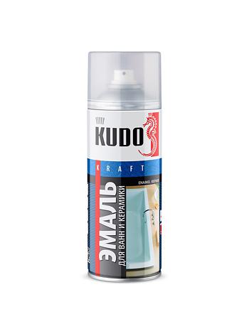 Эмаль для ванн и керамики KUDO белая 520мл