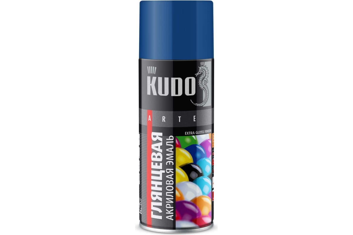Акриловый универсальный KUDO RAL5005 синий 520мл