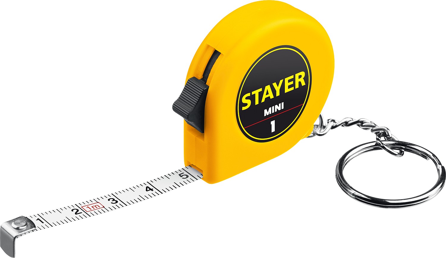Рулетка-брелок STAYER MINI 1мх6мм