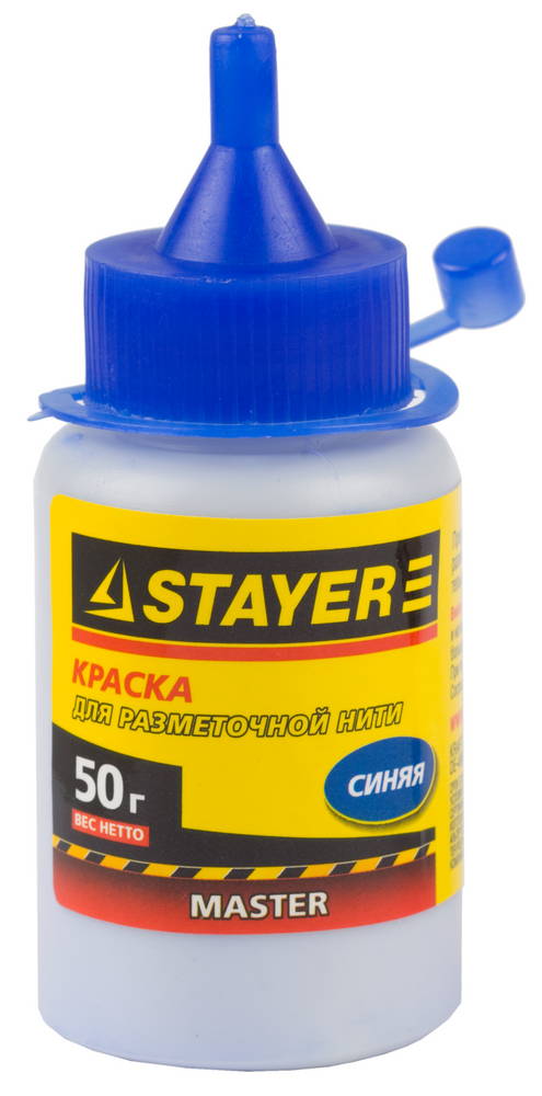 Краска для разметочных шнуров STAYER синяя