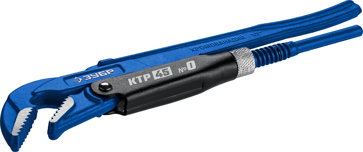 Ключ трубный рычажный Зубр КТР-45 1/2" 330мм