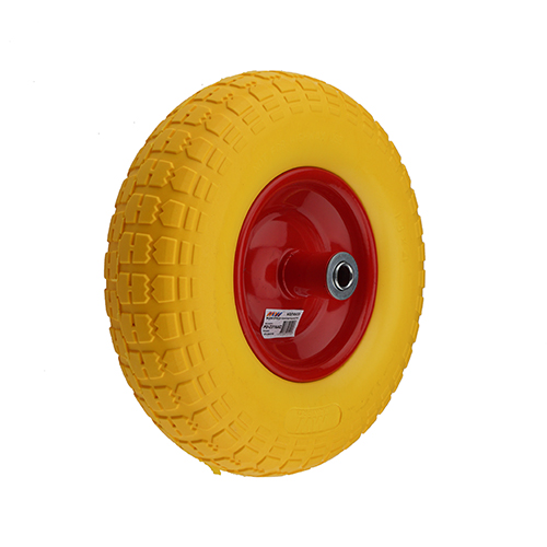 Колесо для тачки пенополиуретановое 13×4.00-6/20мм PU2320-AC