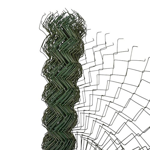 Сетка рабица Эконом гармошка 1,5×10 м 50×50 мм