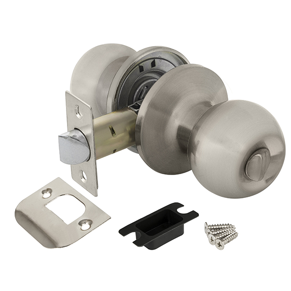 Ручка защелка DK682 SN-ВК (6082 SN-В фик) матовый никель
