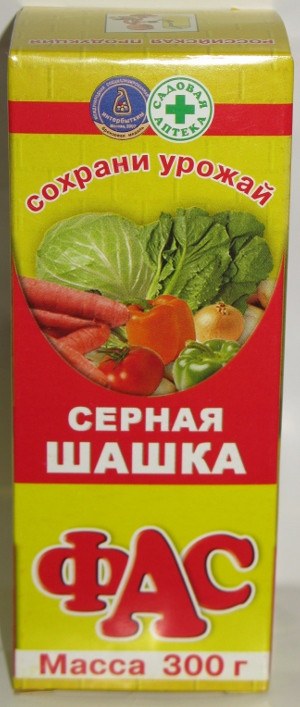 Серная шашка 300гр "Фас" универсальная