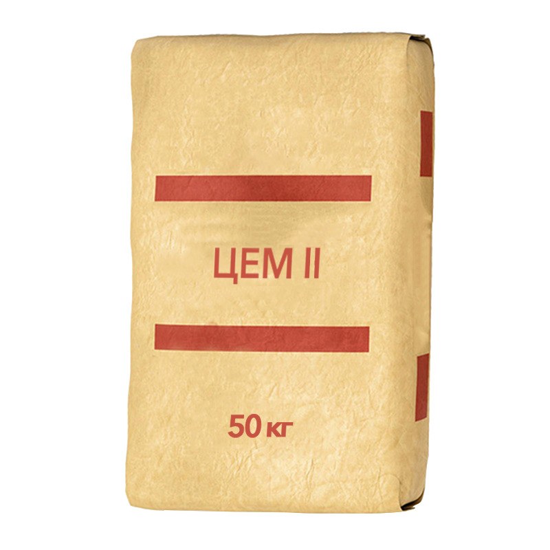 Цемент ЦЕМ II/АШ 32,5Н (М-400 Д20) 50 кг
