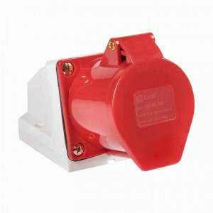 Розетка стационарная  125, 3Р+РЕ+N, 32 А, 380 В