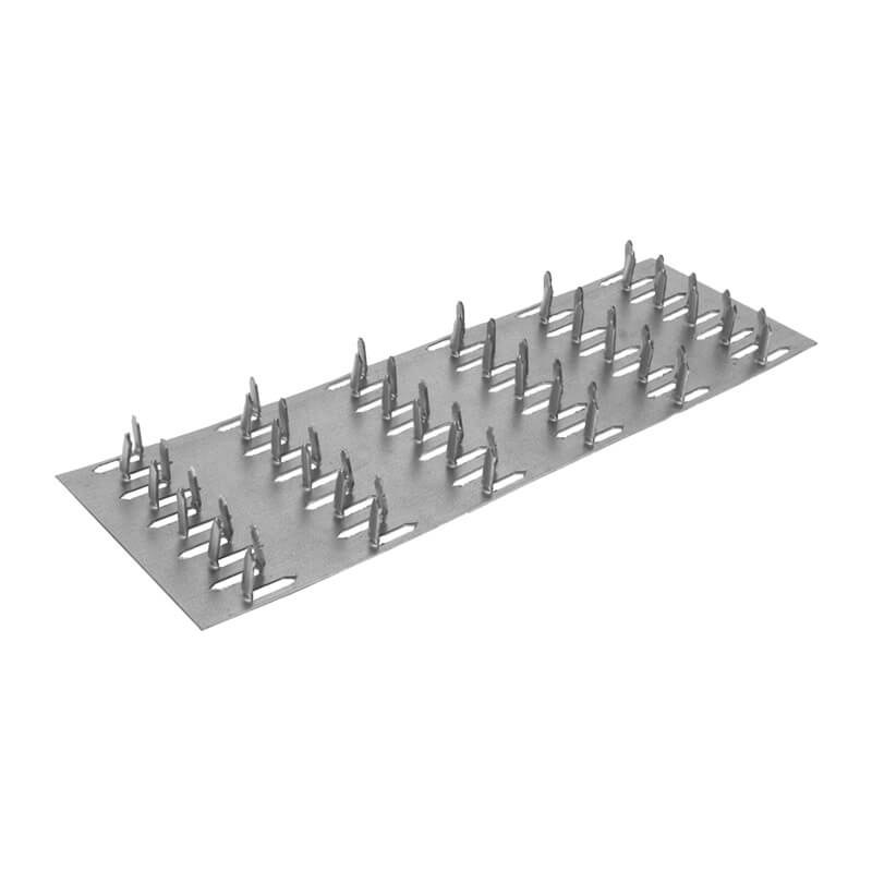 Пластина гвоздевая оцинкованная 129×305×1,5мм