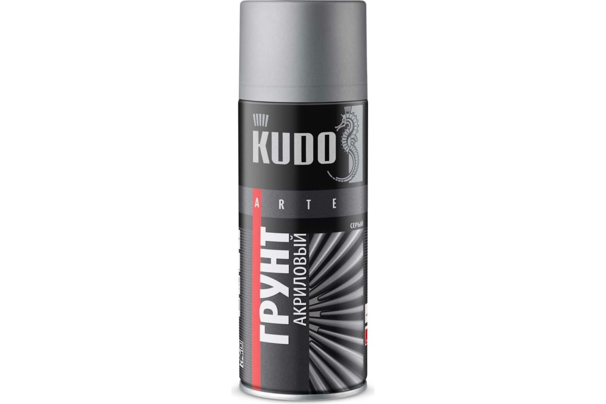 KUDO-2101 Грунт универсальный акриловый серый 520 мл