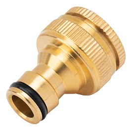 Адаптер 1/2"-3/4" латунный с переходником PALISAD