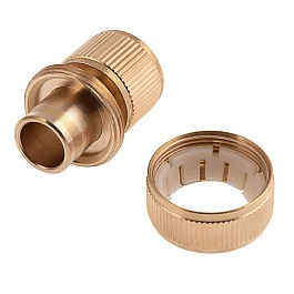 Соединитель 3/4" латунный быстросъемный для шланга PALISAD