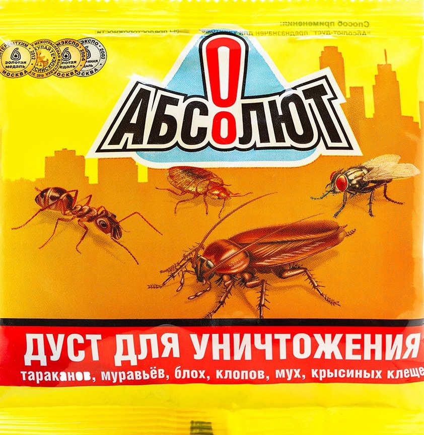 Дуст от насекомых АБСОЛЮТ 100 г
