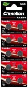 Элемент питания Camelion AG5 LR48 LR754