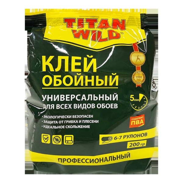 Клей обойный универсал пакетик Титан wild (200гр)