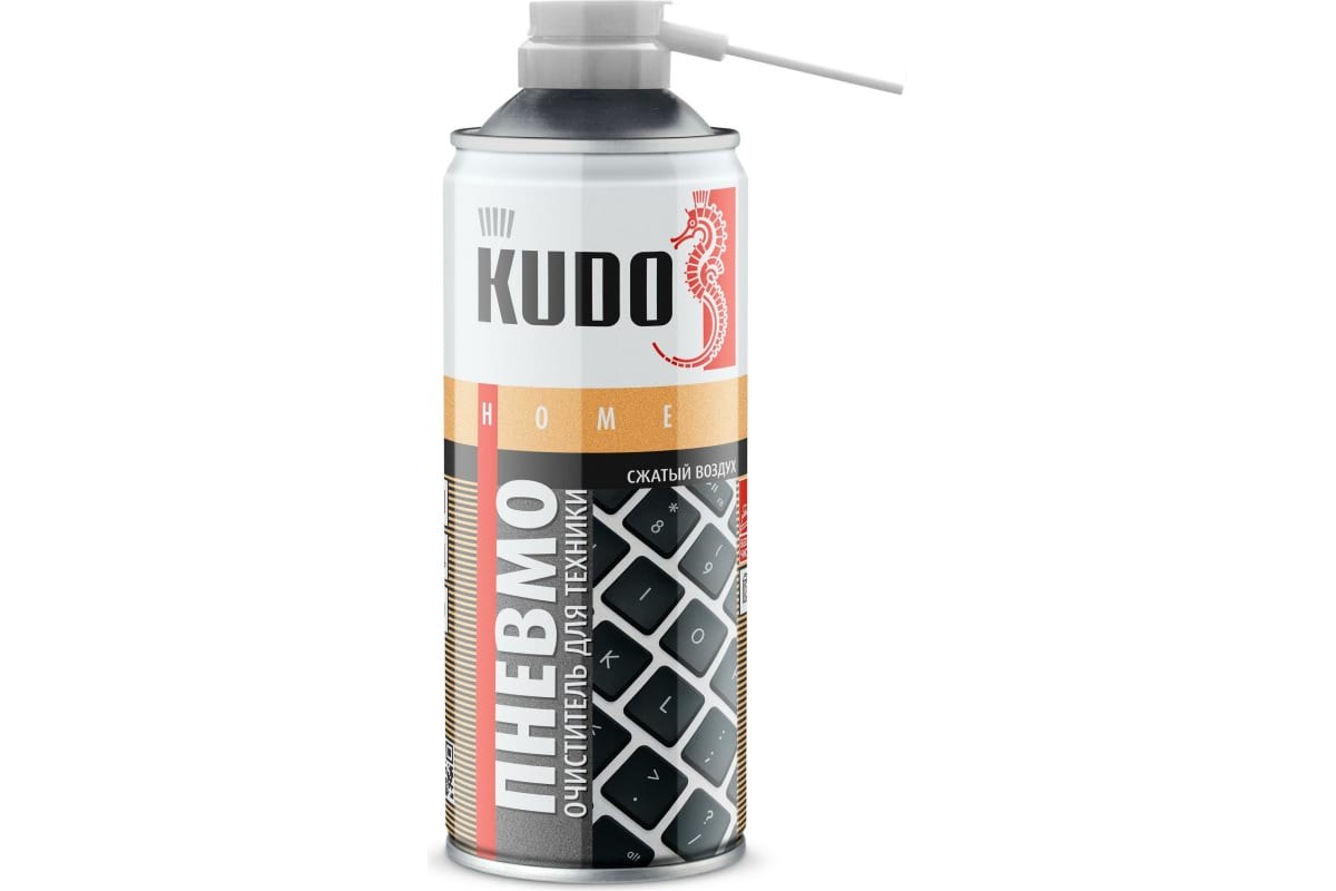 Сжатый воздух,горячий,KUDO,KU-H450,520 мл