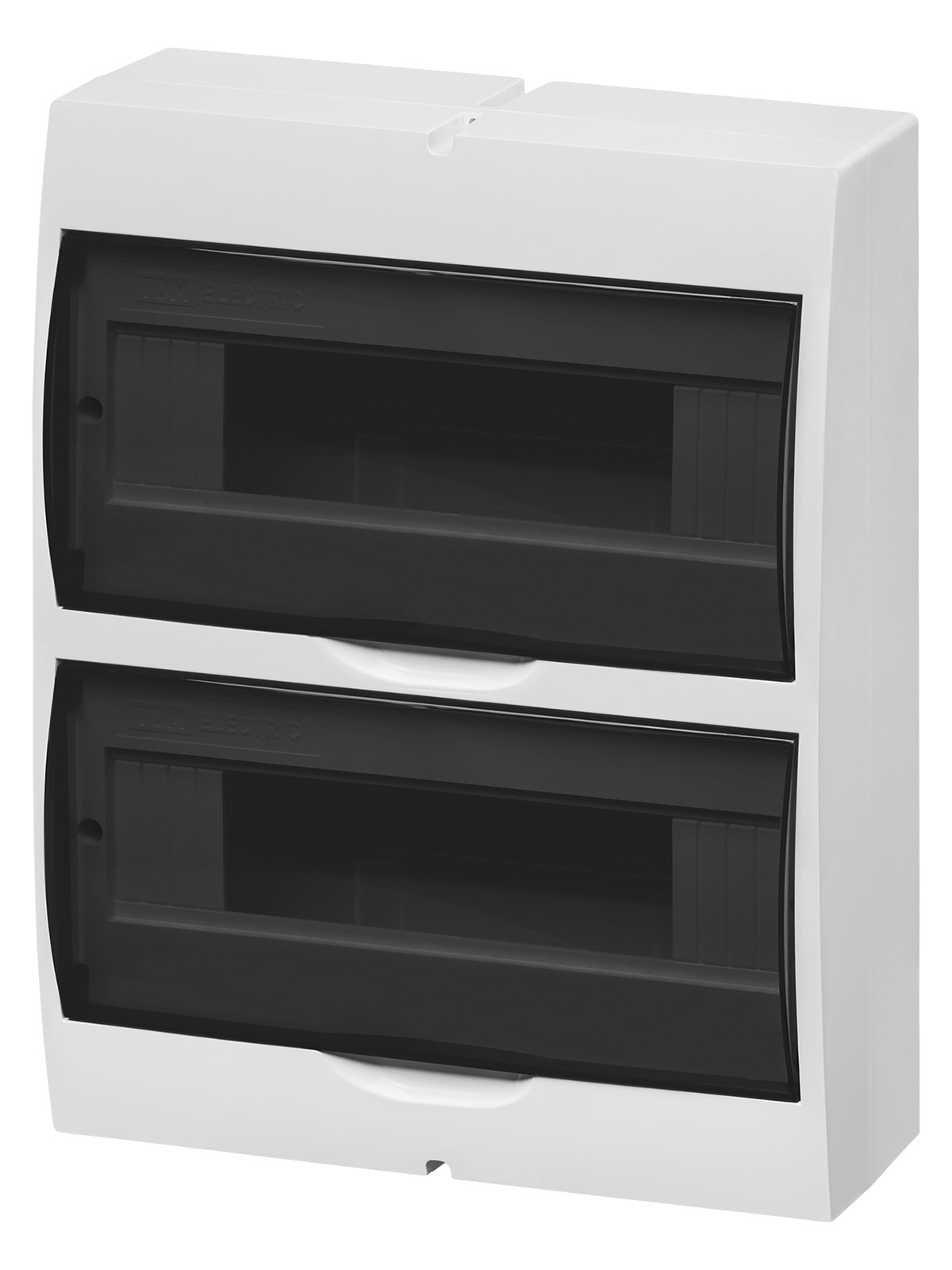 Бокс ЩРН-П-24 модуля навесной с дымчатой дверцей IP41 TDM