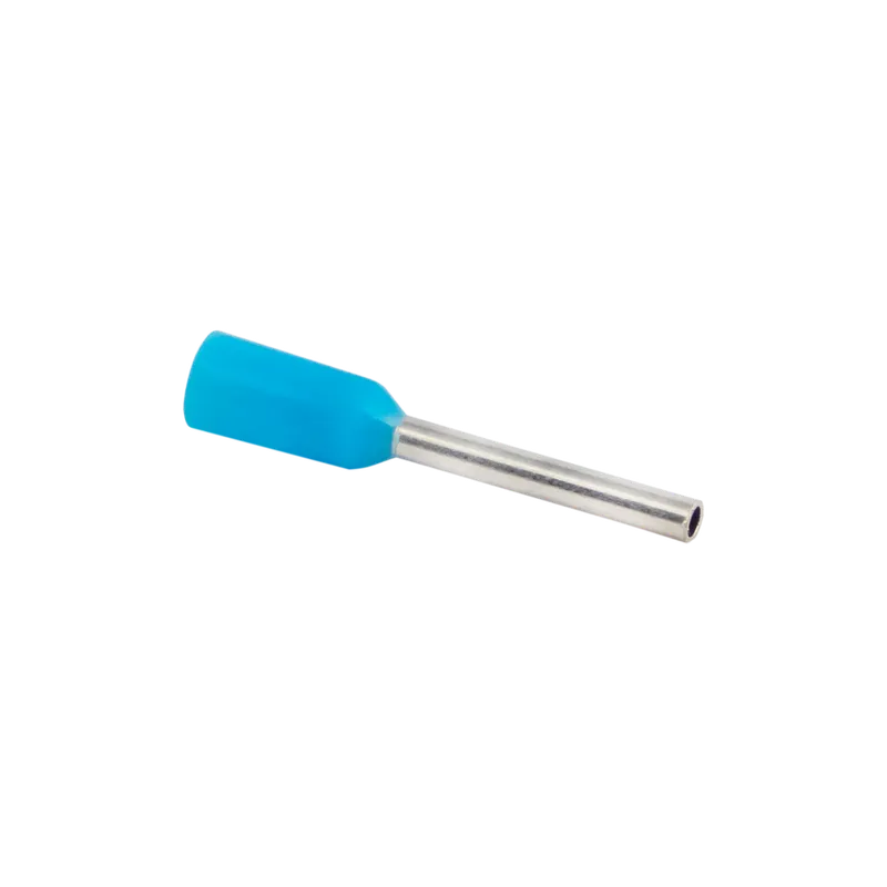 Наконечник штыревый втулочный изол. НШВИ 0,75-8 (уп100шт)серый EKF